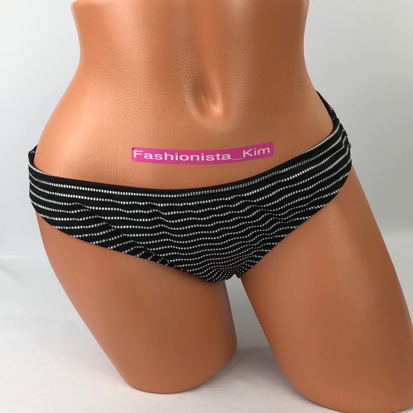 Black & white striped Swim Bikini Set - Picture 6 of 8